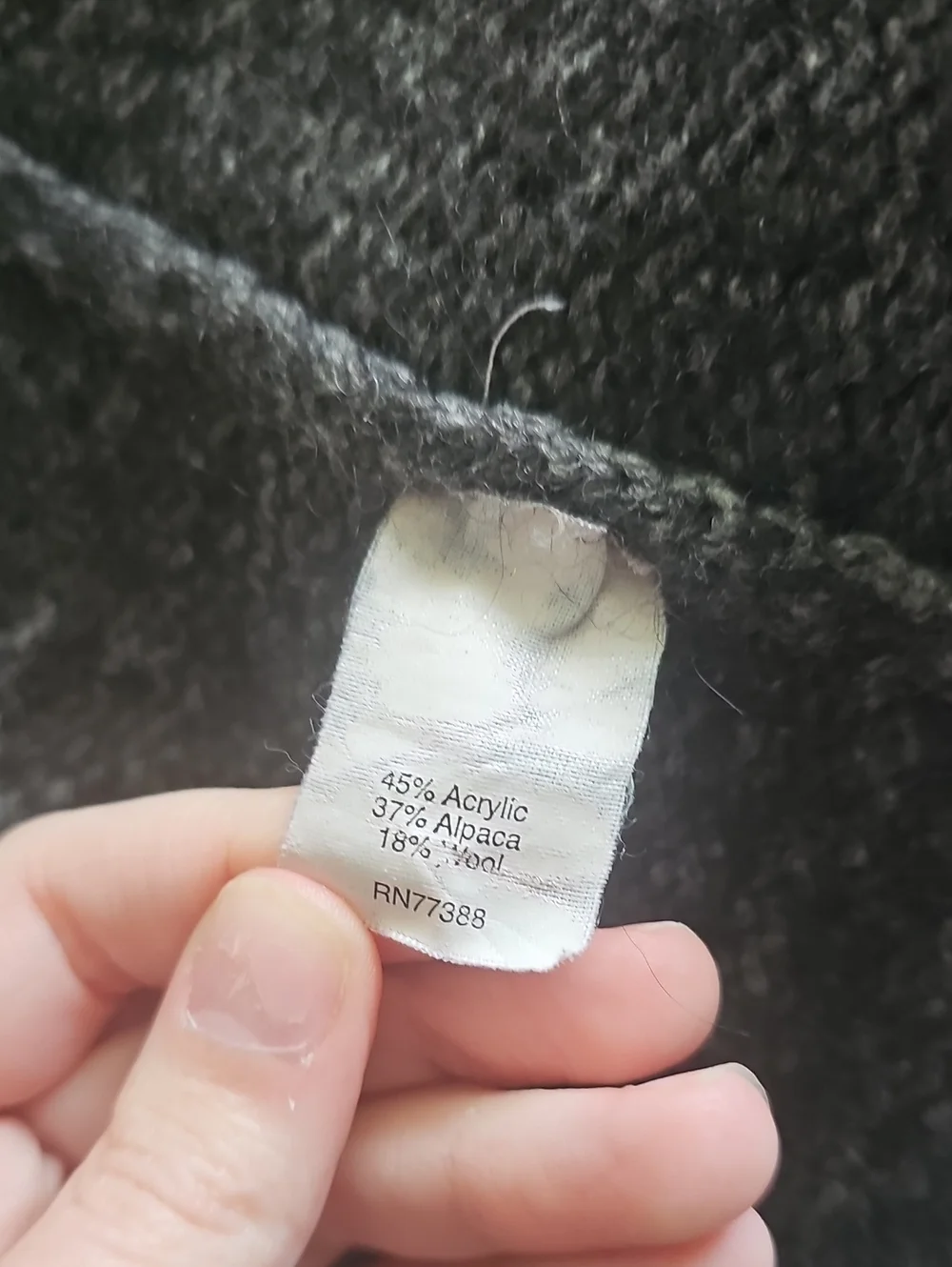 J Crew Double-Breasted Knit Jacket - Charcoal Gray